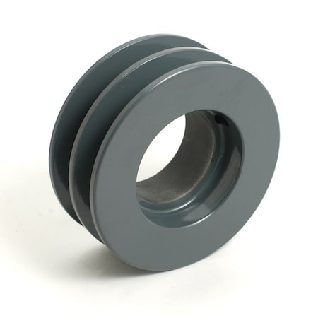Two Groove Cast Iron Sheave, QD Bushed Bore Type, 8.25-in. Outside Dia., Bushing Sold Separately
